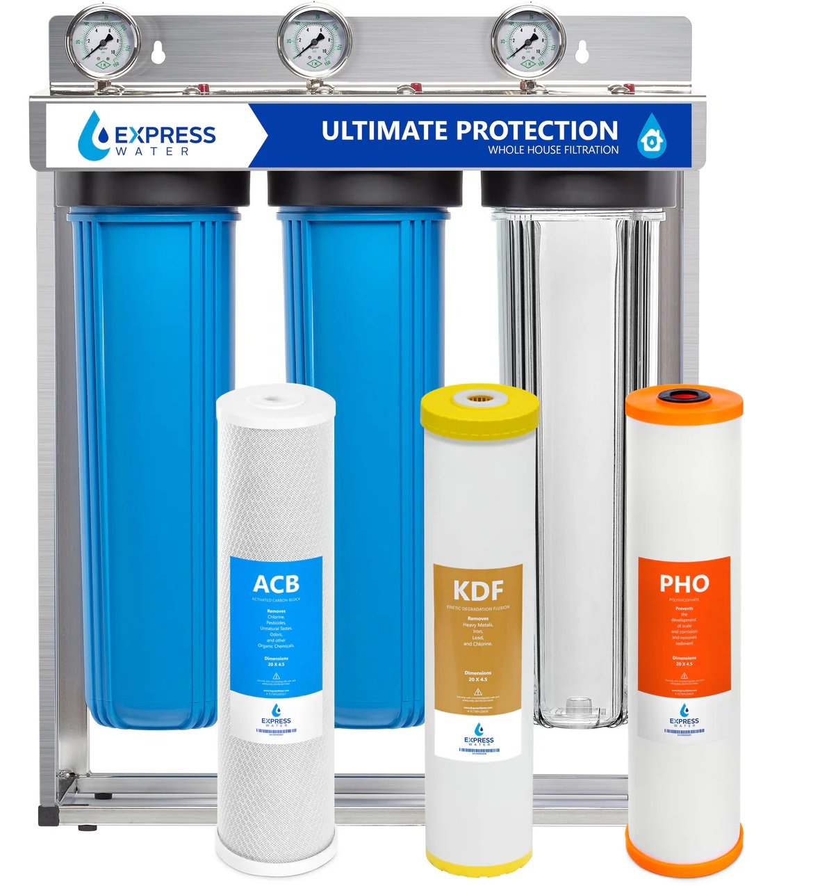 Express Water whole house filtration system
