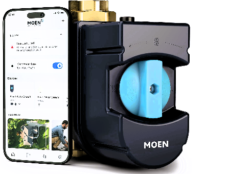 Moen smart water shutoff valve